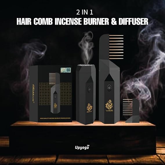 2 in 1 Hair Comb Incense Burner   مبخرة مشط الشعر 2 في 1